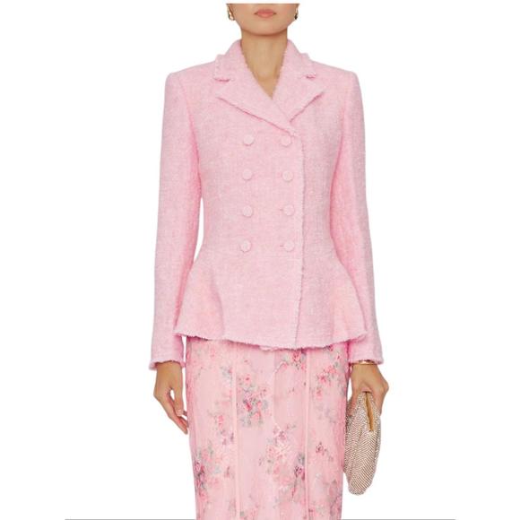 LOVESHACKFANCY Jackets & Blazers - NEW LOVESHACKFANCY morrow jacket in heavenly pink